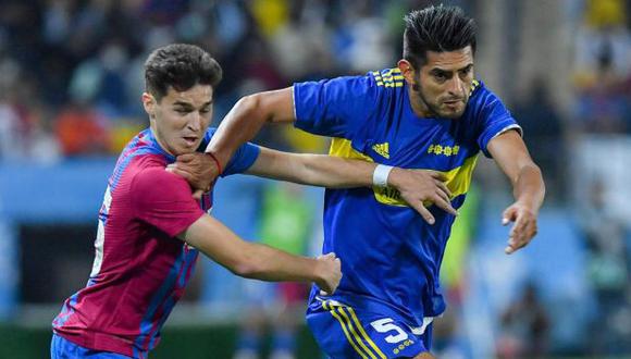 Carlos Zambrano cumplirá un año en Boca Juniors el 31 de enero. (Foto: AFP)