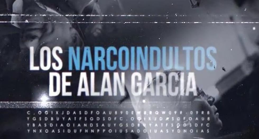 Recuerdan los narcoindultos durante gestión de Alan García. (Foto: captura)