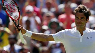 Roger Federer cedió un set pero avanzó a octavos de Wimbledon