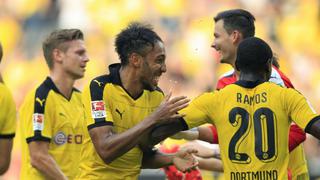 Borussia Dortmund superó 3-1 a Hertha y lidera la Bundesliga