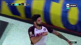 Boca Juniors vs. Lanús: Nicolás Orsini marcó el 1-0 del ‘Granate’ en La Bombonera | VIDEO