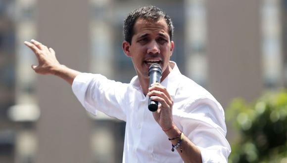 Juan Guaidó dice que continuará "liberando a los presos políticos" en Venezuela. (AFP)
