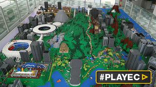 Una replica de Río con Lego da la bienvenida a los olímpicos