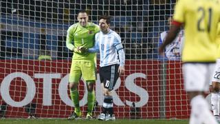 Lionel Messi falló clara ocasión ante portero Ospina (VIDEO)