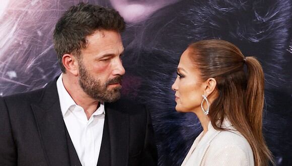 Ben Affleck y Jennifer Lopez. (Foto: AFP)