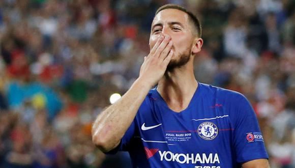 Hazard se coronó campeón de la Europa League con el Chelsea. (Foto: AP)