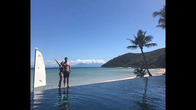 Las románticas vacaciones de Chris Hemsworth junto a Elsa Pataky. (Foto: Instagram)