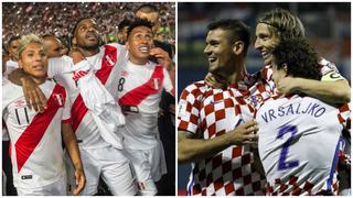 Perú vs. Croacia: cuándo juegan y por dónde ver el amistoso