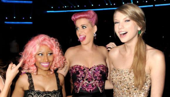 Katy Perry defiende a Nicky Minaj de Taylor Swift