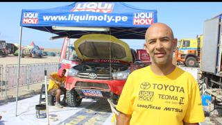 Dakar 2018: Diego Weber y su lucha por no abandonar la prueba