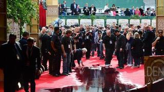 Globo de Oro 2014: la alfombra roja se inundó
