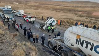 Puno: minivan donde fallecieron 11 personas tras accidente operaba como colectivo informal