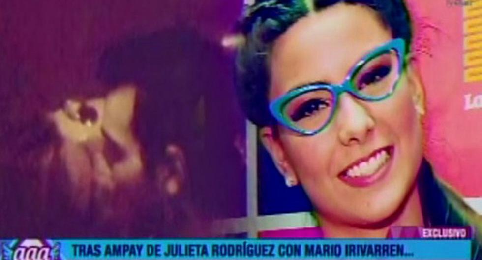 Ivana Yturbe reaccionó así tras conocer ampay de Mario Irivarren con Julieta Rodríguez. (Foto: Captura Latina)