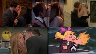 Cinco inesperados besos de personajes de series de TV
