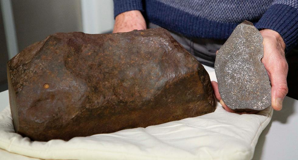 Viral photo |  He kept a strange stone for years thinking it was gold, but it turns out to be a priceless thing|  Australia |  Maryborough meteorite |  Stories |  nnda nnrt |  stories