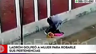 San Juan de Lurigancho: Mujer es golpeada salvajemente por resistirse al robo de sus pertenencias