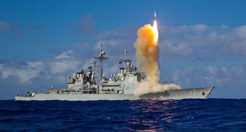 Lanzamiento de misil. (Foto: US Navy) | Referencial