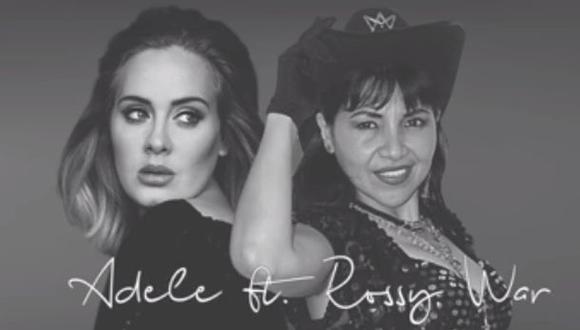 Facebook: Adele y Rossy War unidas en inesperado 'mashup'