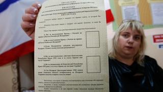Referéndum en Crimea: ¿Qué dice en la cédula electoral?
