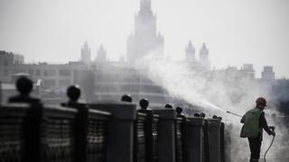 El silencio se apodera de las calles de Moscú tras nuevas medidas contra el coronavirus | FOTOS