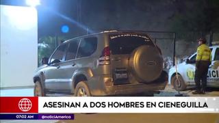 Cieneguilla: asesinan a dos hombres tras llevar víveres a damnificados | VIDEO