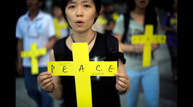 Desafiante respuesta de los jóvenes prodemocracia de Hong Kong - 9