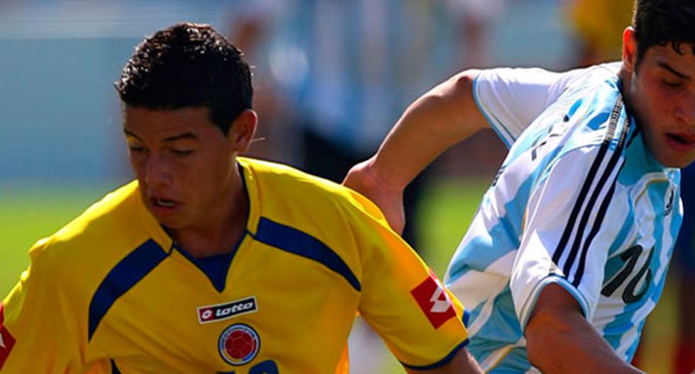 James Rodríguez y su gran campeonato en la selección colombiana Sub 17. (Foto: Difusión)