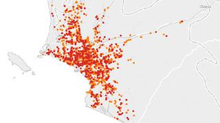 Mapa del delito en Lima: Cercado y Surco son los más peligrosos