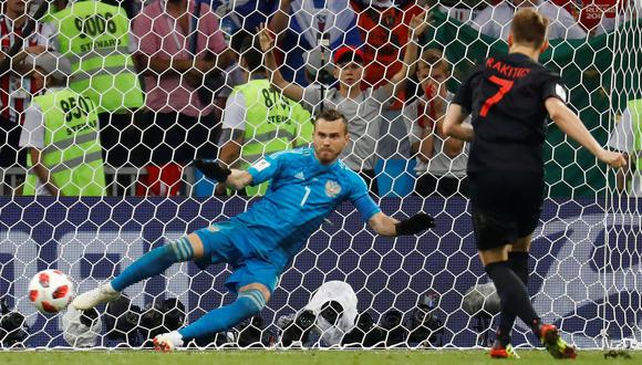 Croacia vs. Rusia: el gol de penal de Rakitic que les dio el pase a las semifinales [VIDEO] (Foto: Captura FOX)