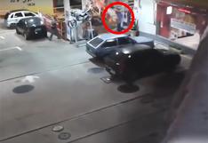 YouTube: el terrible final de este ladrón en gasolinera de Brasil