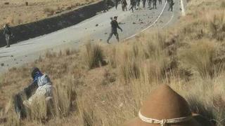 Cusco: docentes bloquean corredor minero en Chumbivilcas