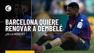 FC Barcelona: renovación de Dembélé en peligro