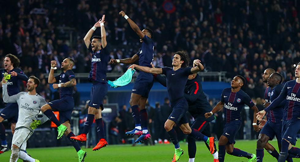 Los jugadores del PSG ya casi sienten el premio en sus manos. (Foto: Getty Images)