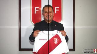 Juan Reynoso: la primera imagen del entrenador con la camiseta de la selección peruana [FOTO]