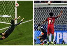 Chile vs. Portugal: el doble palo de Vidal y Rodríguez que le negó el gol a 'La Roja'