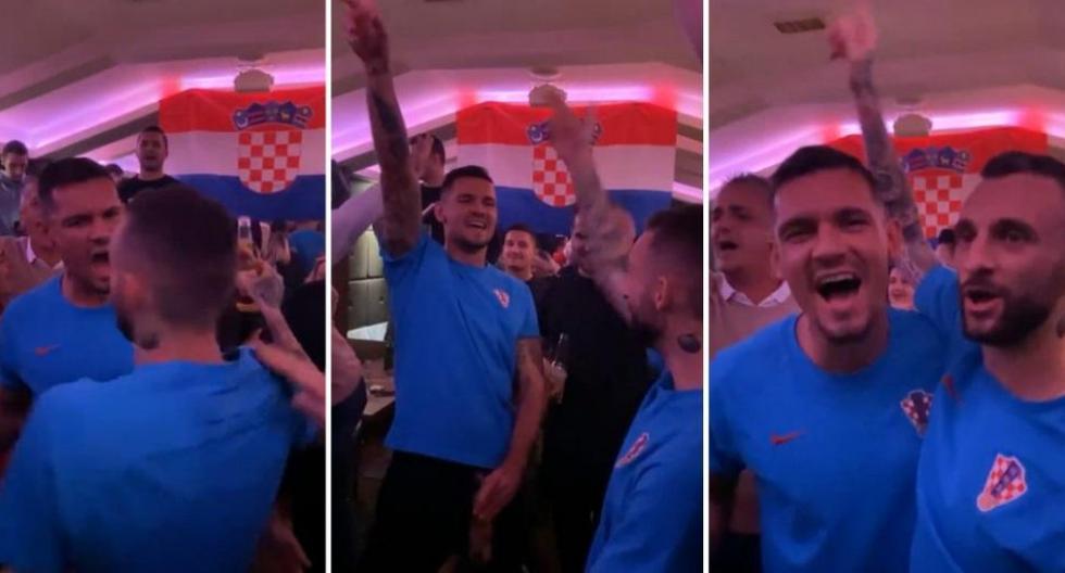 Lovren and Brozovic celebrate Croatia’s bronze in Qatar 2022 with a fascist salute