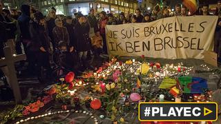 Bruselas se llena de mensajes de solidaridad tras los atentados