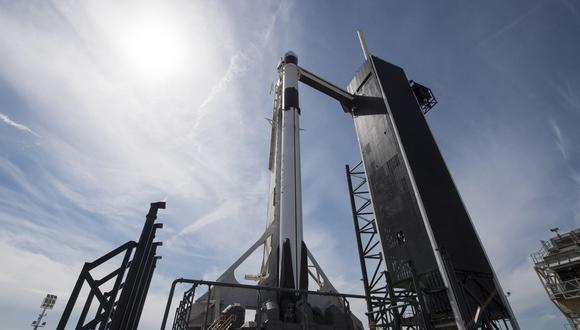 SpaceX confirmó que su cápsula se separó con éxito del cohete, lo que provocó escenas de júbilo en la sede de SpaceX y en el centro Kennedy. (Foto: EFE)