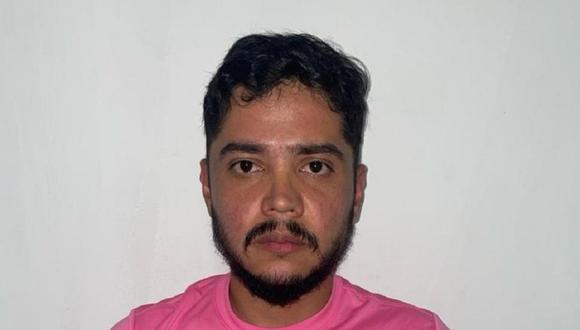 Henry Loaiza, alias 'El Alacrán', presunto líder del Cartel del Norte del Valle del Cauca de Colombia, detenido el 1 de febrero de 2024 en Guayaquil, Ecuador. (Foto de Twitter/X @CmdtPoliciaEc)