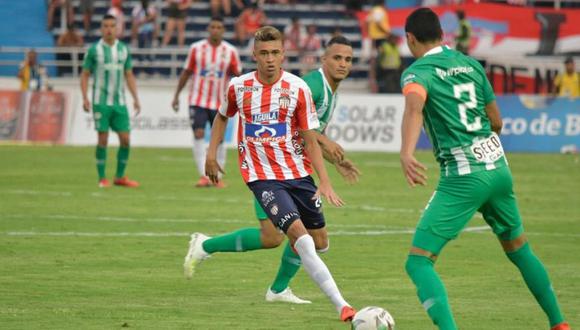 Atlético Nacional y Junior no pasaron de un empate sin goles por la Liga Águila en el estadio Metropolitano Roberto Meléndez de Barranquilla (Foto: Twitter)
