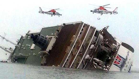 Barco surcoreano se hunde y deja un muerto y 52 desaparecidos