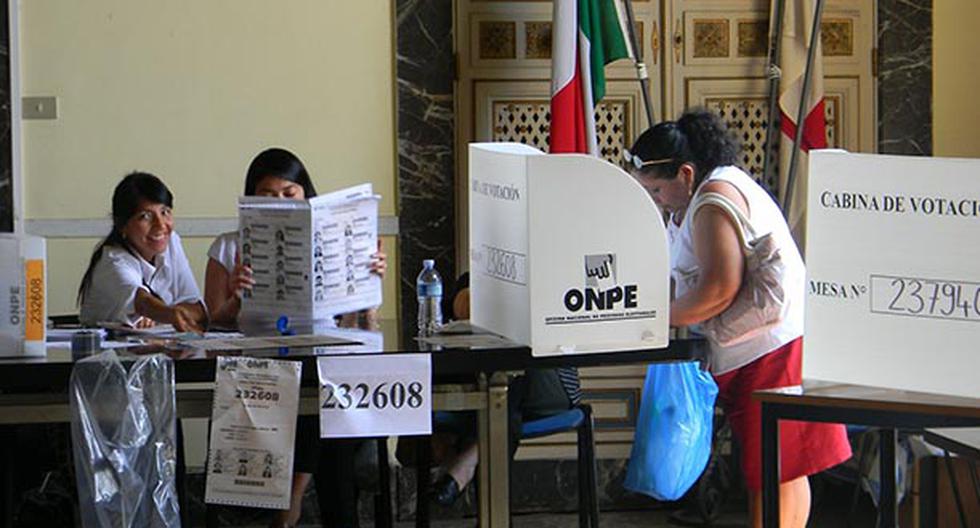 Peruanos en el extranjero pueden elegir a 36 parlamentarios por Lima. (Foto: Andina)