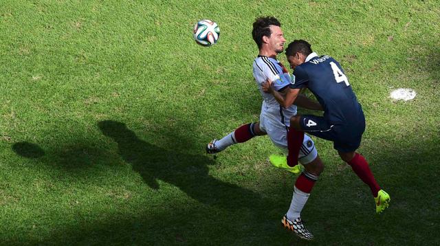 Francia vs. Alemania: así fue el golazo de cabeza de Hummels - 1