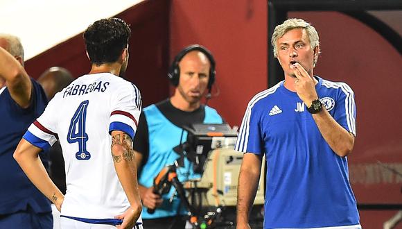 Cesc Fábregas eligió a Mourinho como el entrenador con el que mejor ha conectado | Foto: AFP