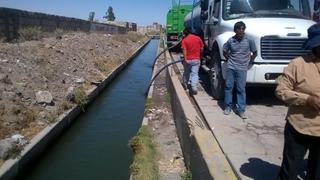 Arequipa: reportan sustracción ilegal de agua en quince canales