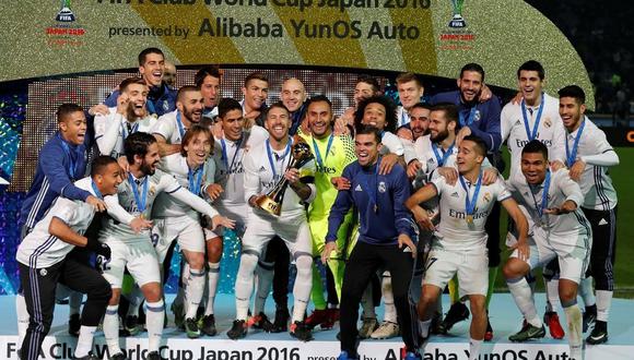 Real Madrid, el último campeón del Mundial de Clubes, en 2016. (Foto: AP)