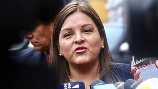 Karina Beteta: “Tengo el derecho constitucional y democrático de cuestionar las resoluciones que no se ajusten a la ley” 