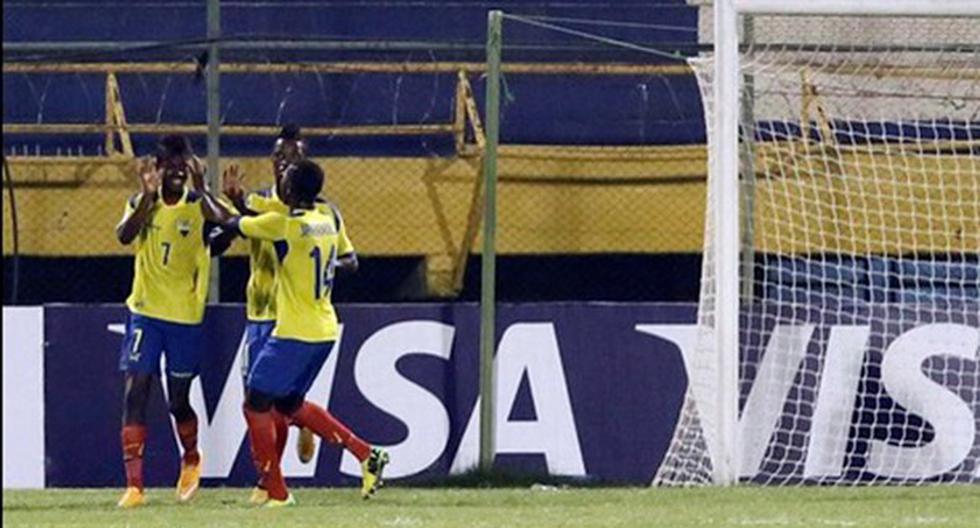 Ecuador goleó a Chile. (Foto: Twitter Sudamericano)