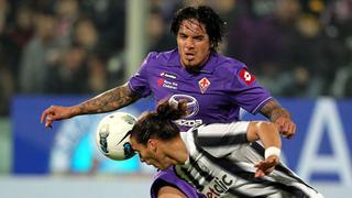 Vargas llega hoy con la Fiorentina para enfrentar a la 'U'