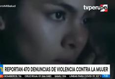 Piura: reportan 470 denuncias de violencia contra la mujer 